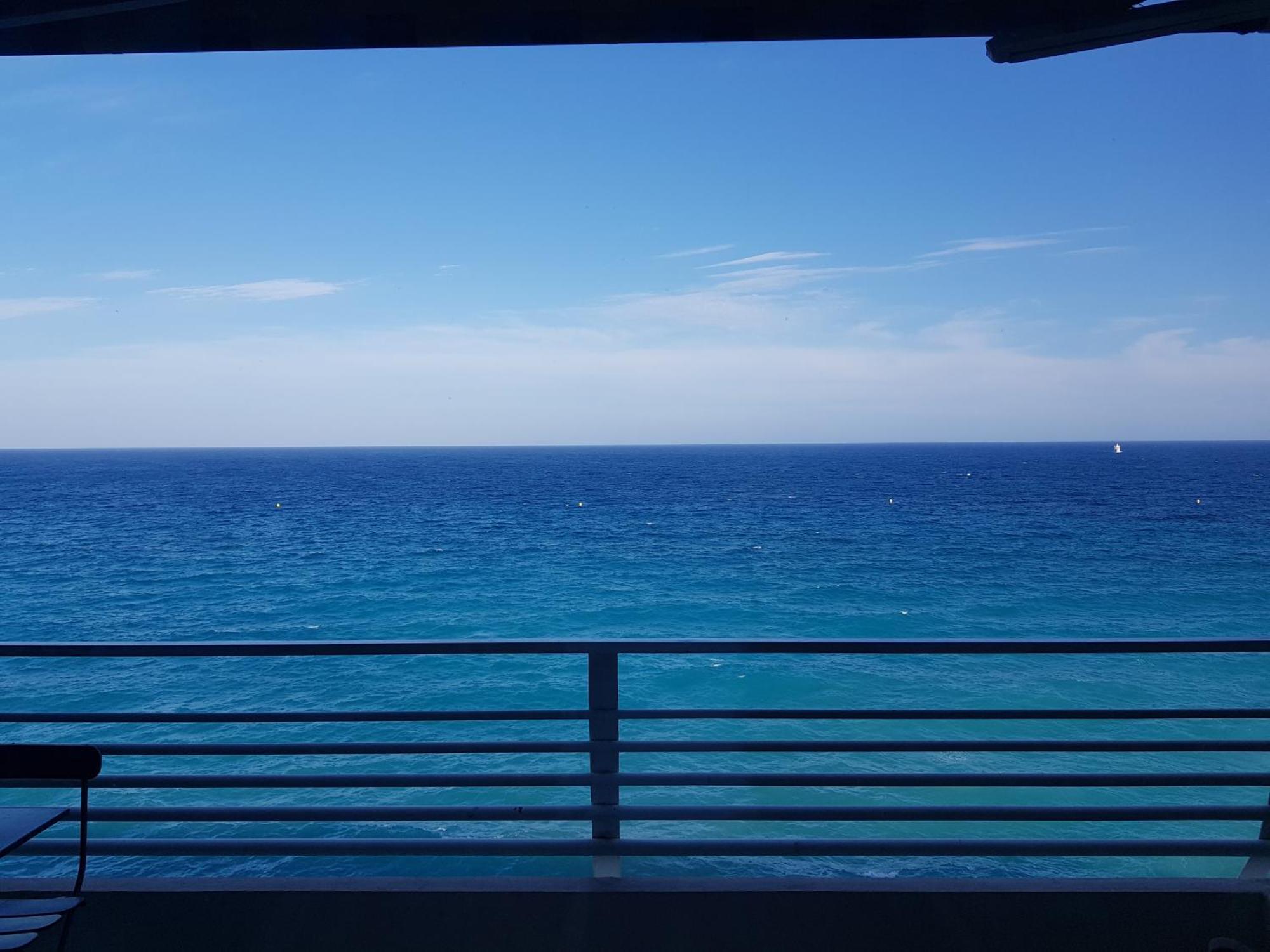 Menton Front Bord De Mer Cote D'Azur Florentina Sea View French Riviera Proche Monaco Montecarlo Superb Studio Exterior foto
